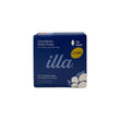 Illa Care Notte Extra Cotone Assorbente Confortevole Tutti Tipi Perdite Previene Arrossamenti 12 Assorbenti Ali