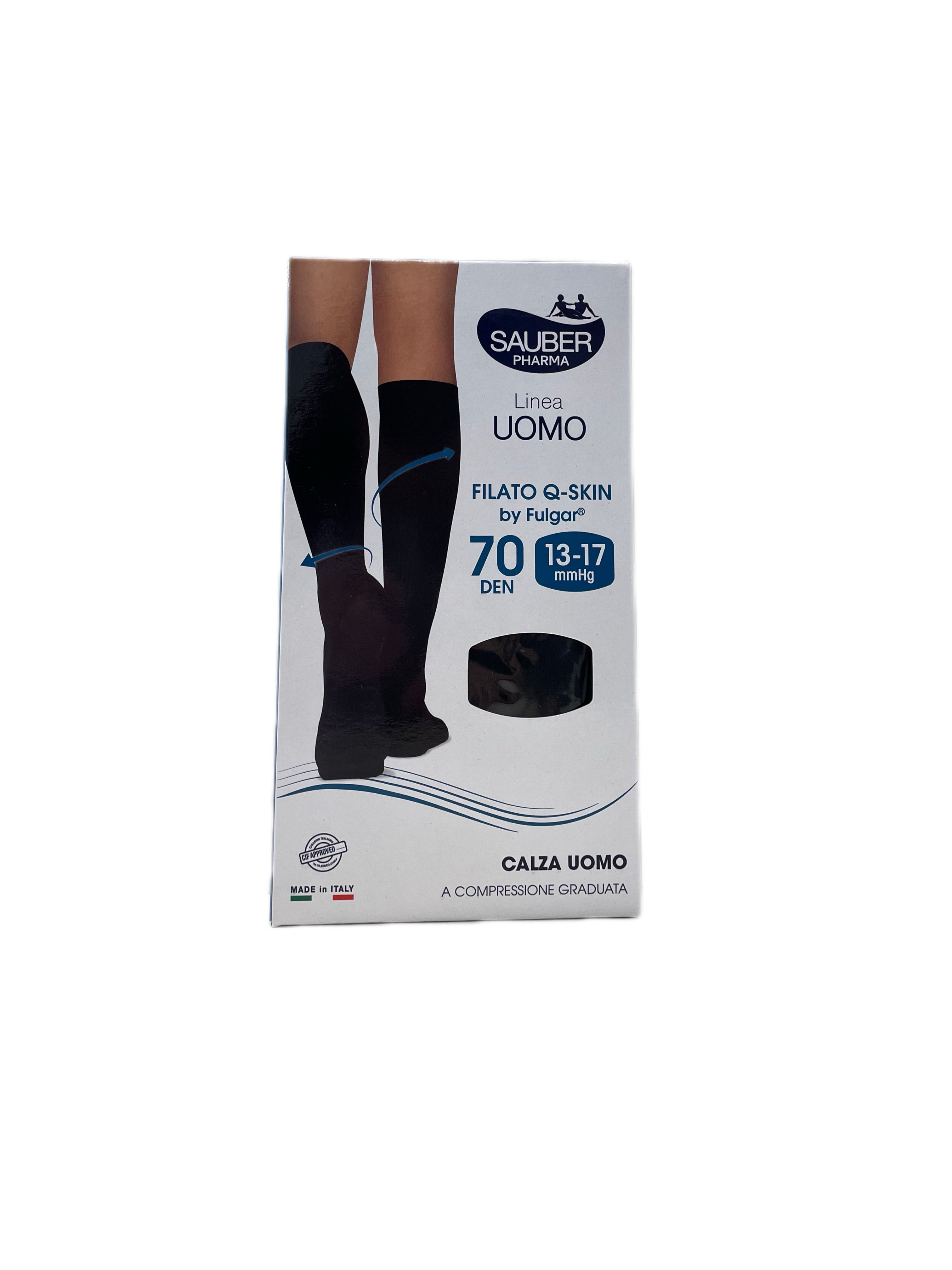 70 Denari Calze A Compressione Graduata Per Uomo Sauber Uomo Calze