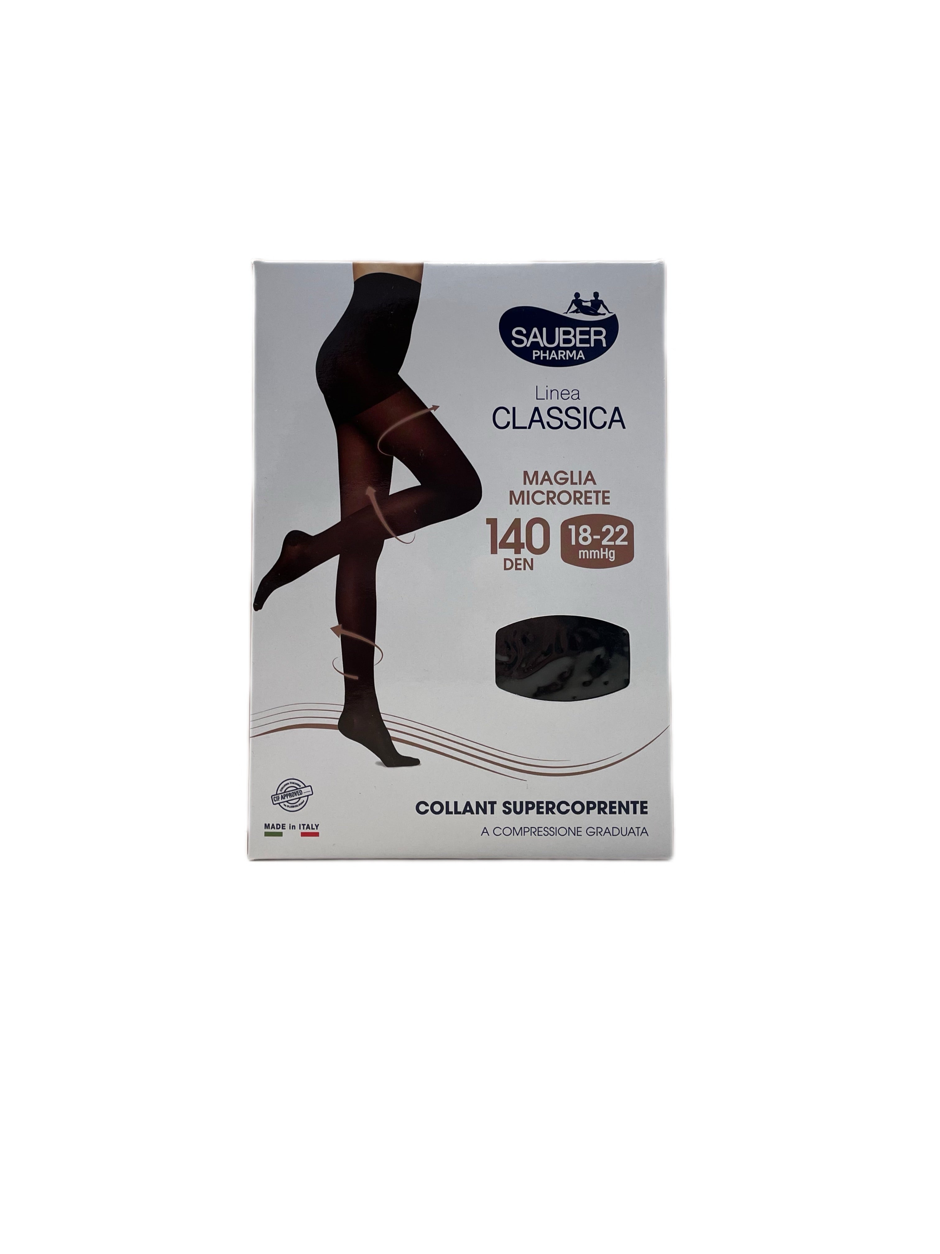 Taglie Comode Sauber Calze A Compressione Graduata 140 Den Sauber