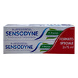 Sensodyne F-Previon Dentifricio Bipacco Protezione Sensibilità Denti Sensibili Gengive Menta 2x75ml