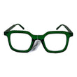 T-Vedo Clark Verde Occhiali Da Lettura 1.00 Unisex Premontati Aste Flessibili Eleganti Leggeri
