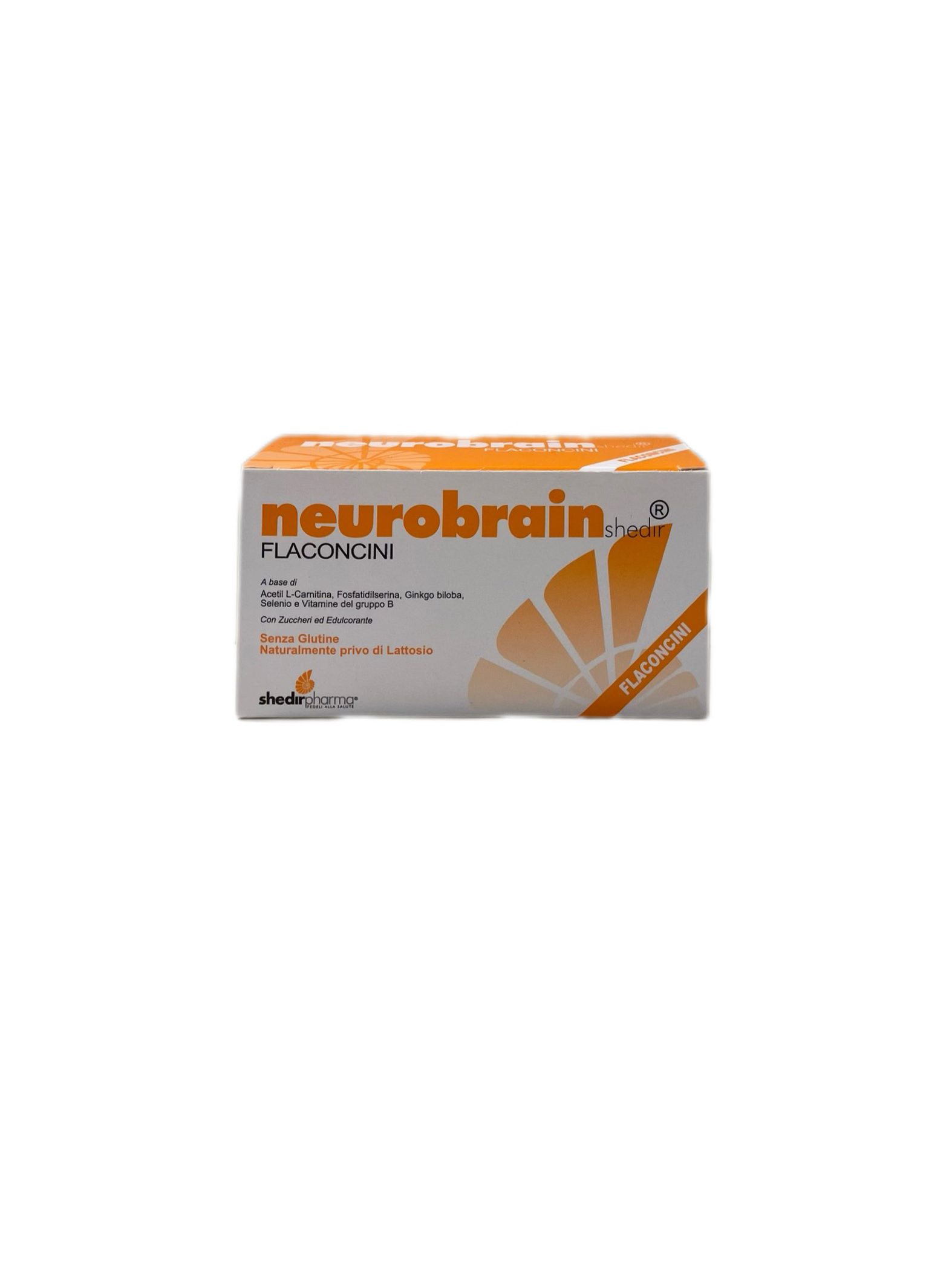 Neurobrain Integratore Alimentare Memoria 10 flaconcini No Glutine Lat ...